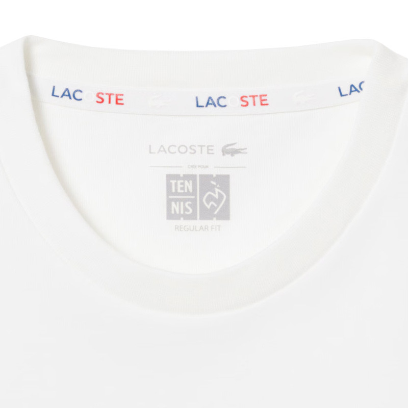 Tee-shirt Équipe de France de Tennis Lacoste coloris blanc