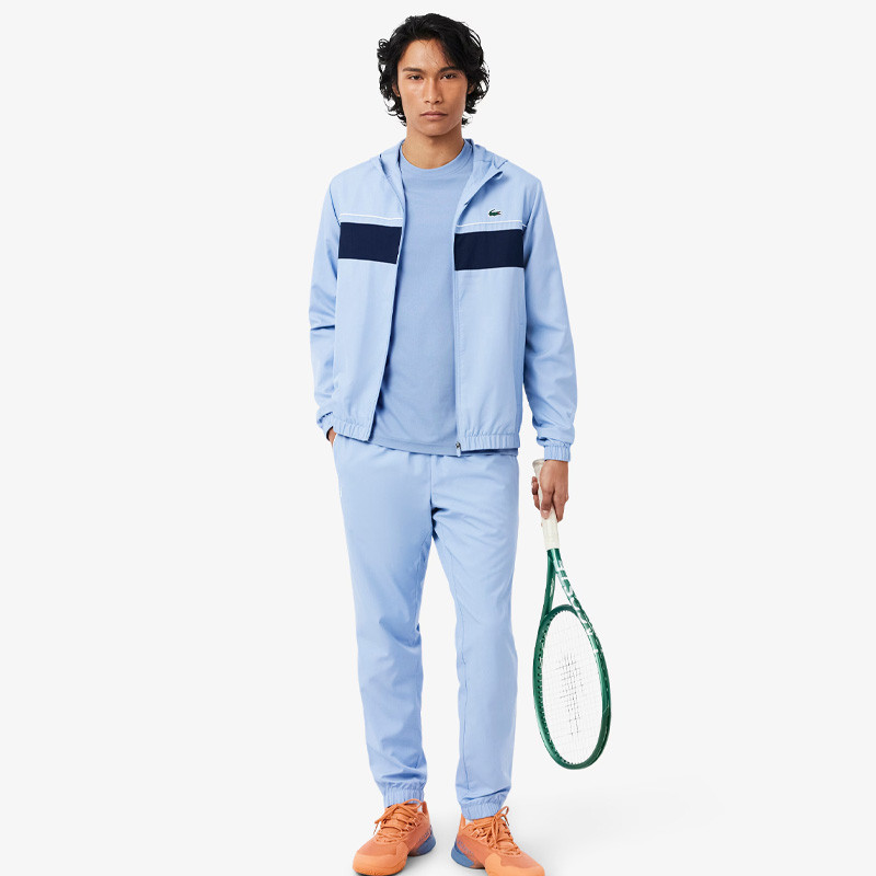 Tee-shirt Lacoste Sport Stretch bleu lavande