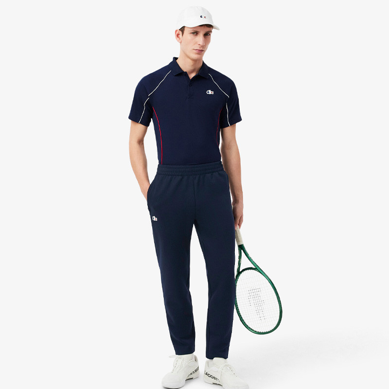 Pantalon de Survêtement Équipe de France Lacoste bleu marine