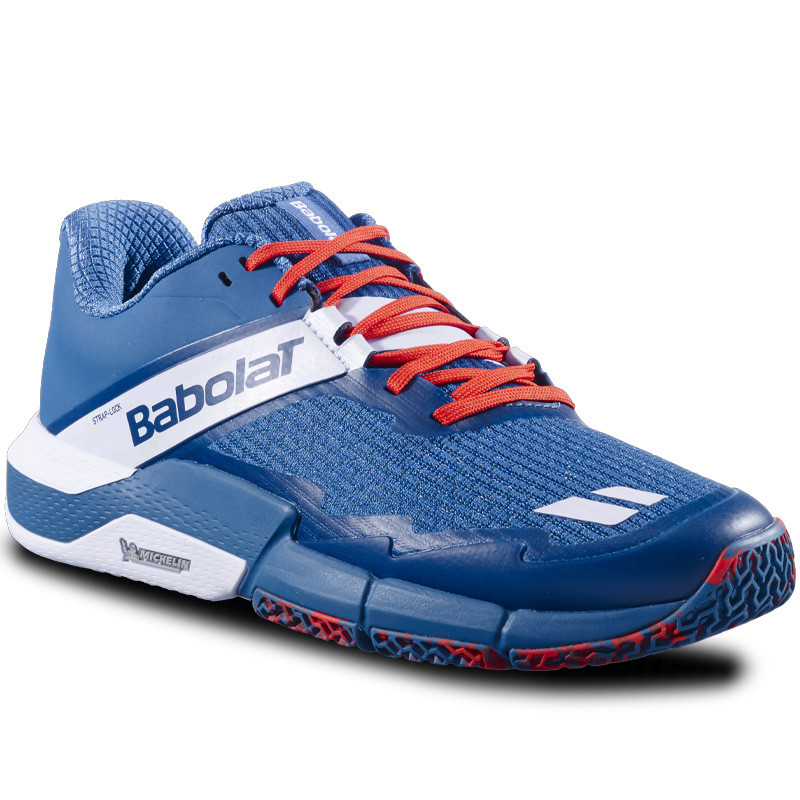Babolat Movea 2 bleue, Sécurité totale et confort durable sur le court