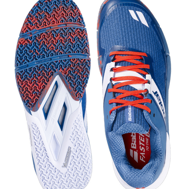 Babolat Movea 2 bleue, Sécurité totale et confort durable sur le court