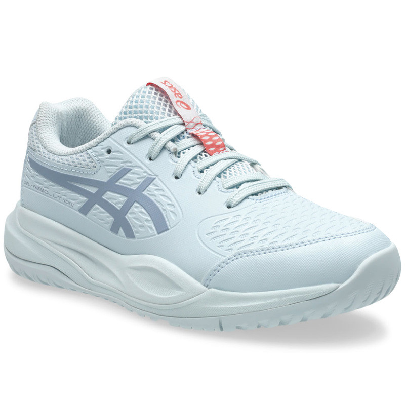 Asics Gel Resolution X junior bleu ciel