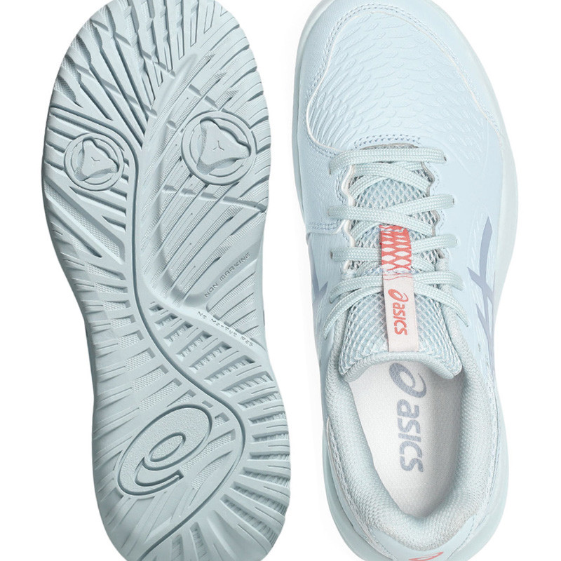 Asics Gel Resolution X junior bleu ciel