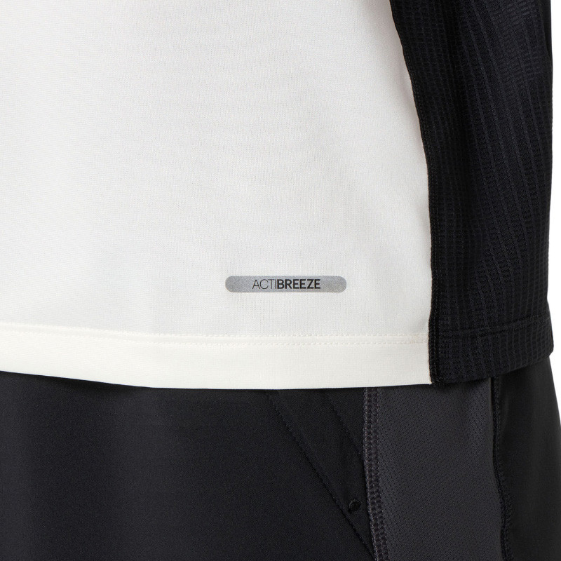 T-Shirt de Running Homme Asics Road Fade Short Sleeve Top noir-blanc