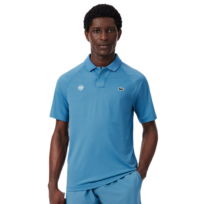Polo Lacoste Roland Garros bleu