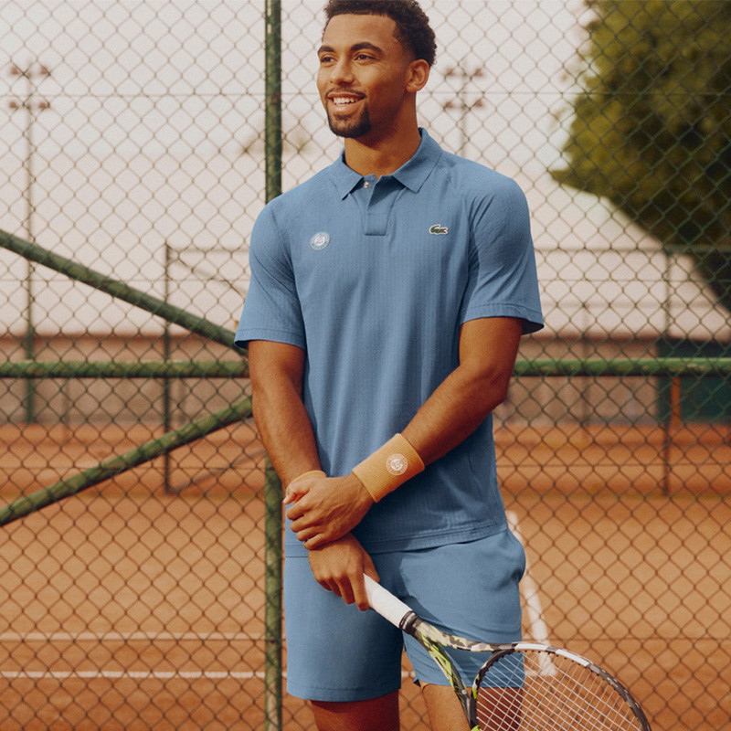 Polo Lacoste Roland Garros bleu