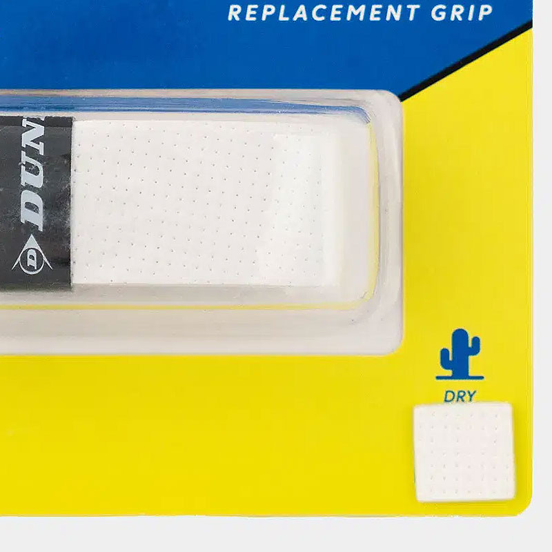 Grip de remplacement Dunlop Viper Dry blanc ou noir