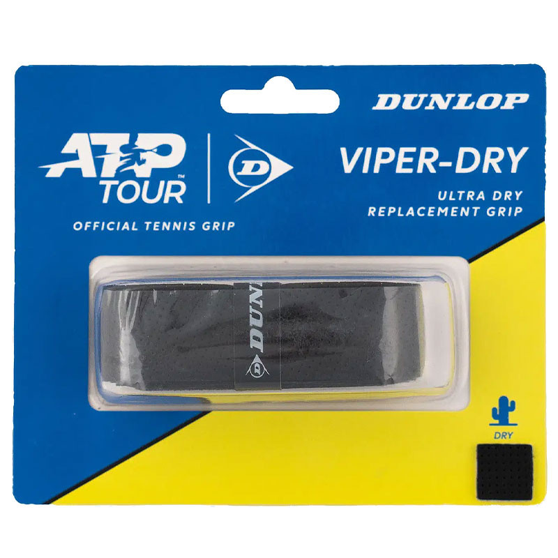 Grip de remplacement Dunlop Viper Dry blanc ou noir