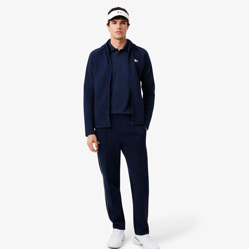 Polo Lacoste Équipe de France Tennis bleu marine