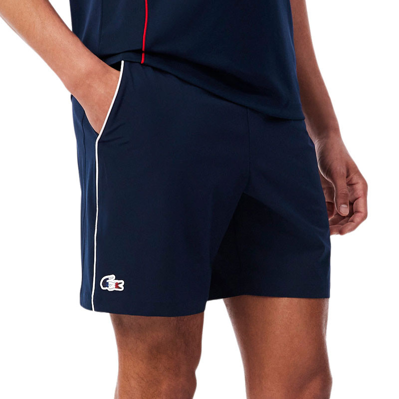 Short Lacoste Équipe de France Tennis bleu marine