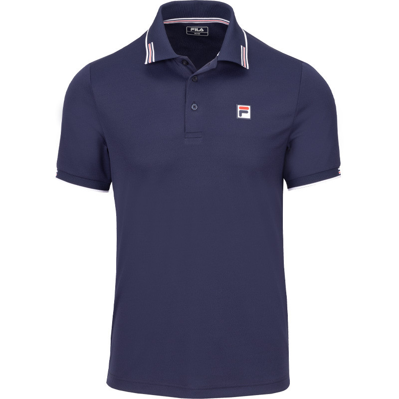 Polo de tennis Fila Alejandro bleu nuit