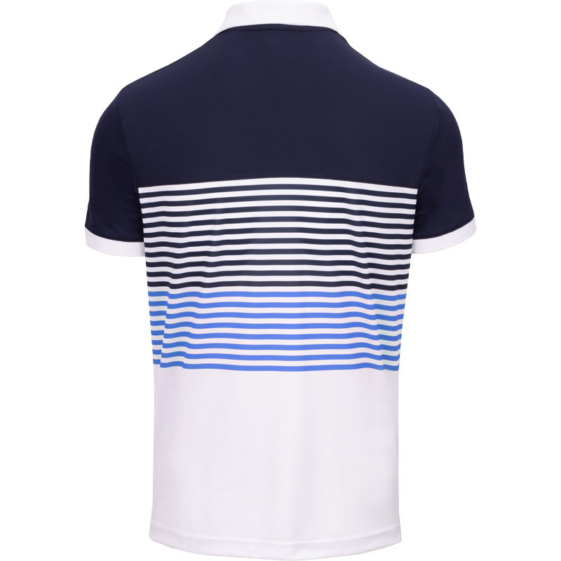 Polo de tennis Fila BB Monte Carlo bleu et blanc