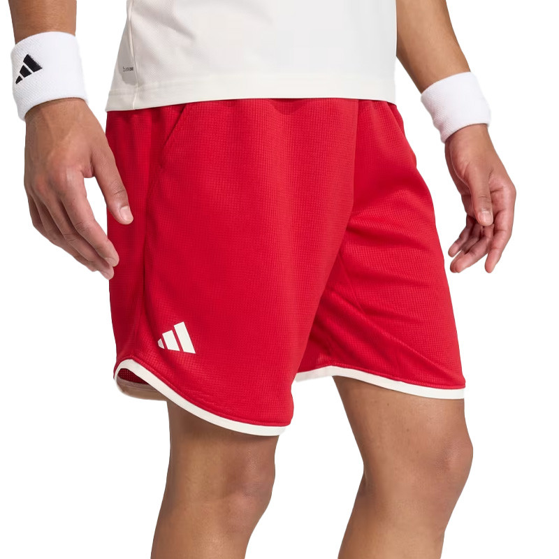 Short de Tennis Adidas Heritage rouge