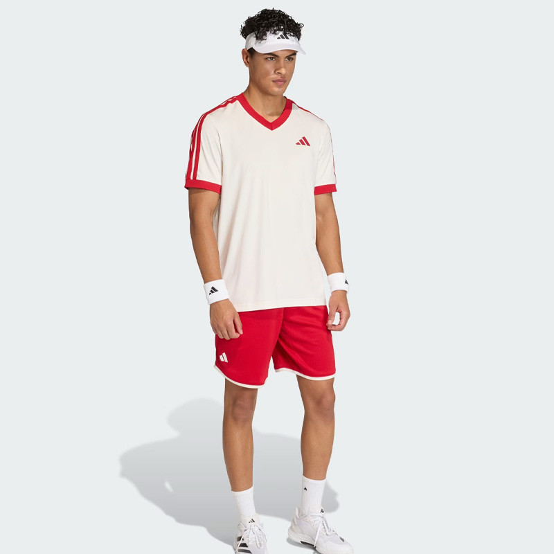 Short de Tennis Adidas Heritage rouge