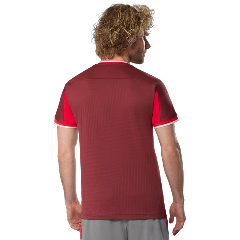 Tee-shirt de Tennis Homme Mizuno Graphic Short Sleeve rouge