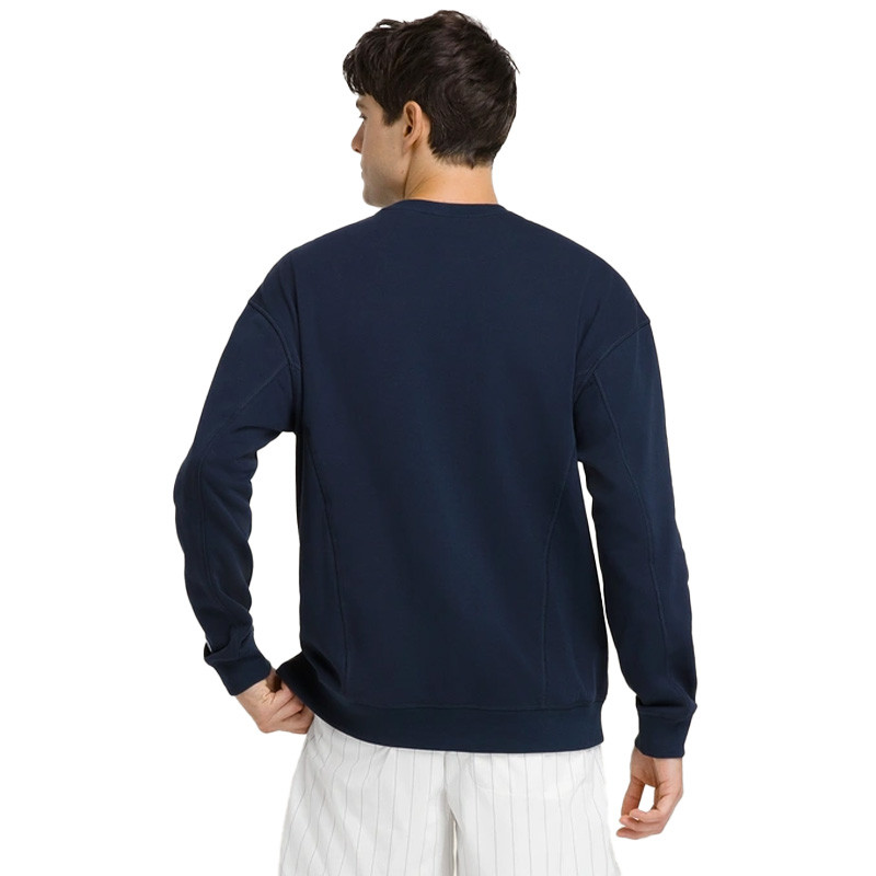 Sweat Homme Wilson Teams Classic Crewneck - Bleu Marine