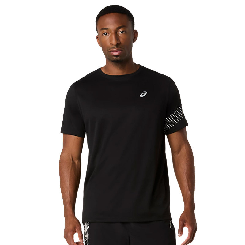 Tee-shirt homme Asics Icon Top coloris noir