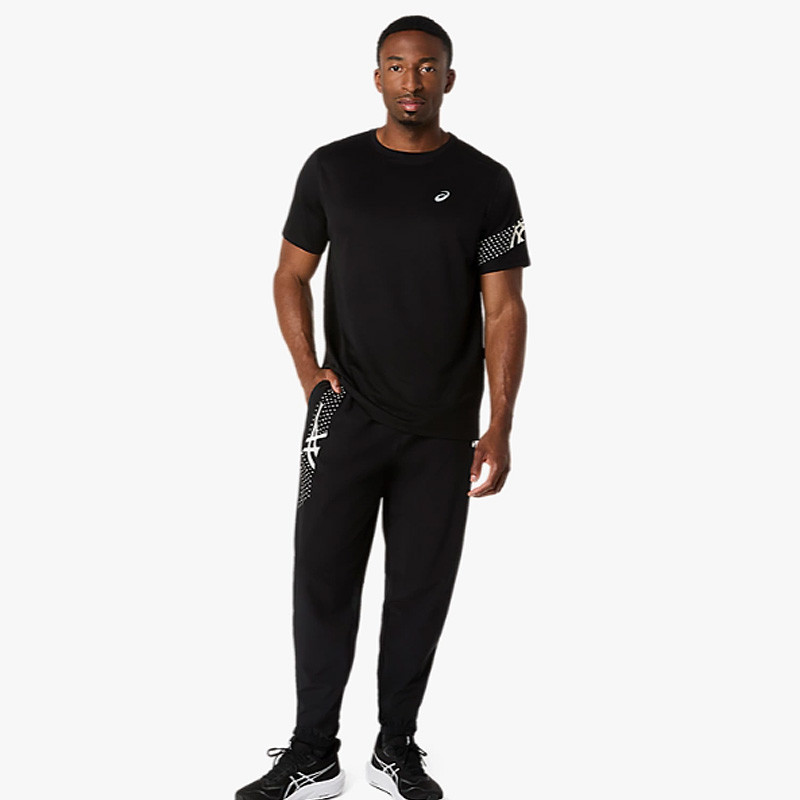 Tee-shirt homme Asics Icon Top coloris noir