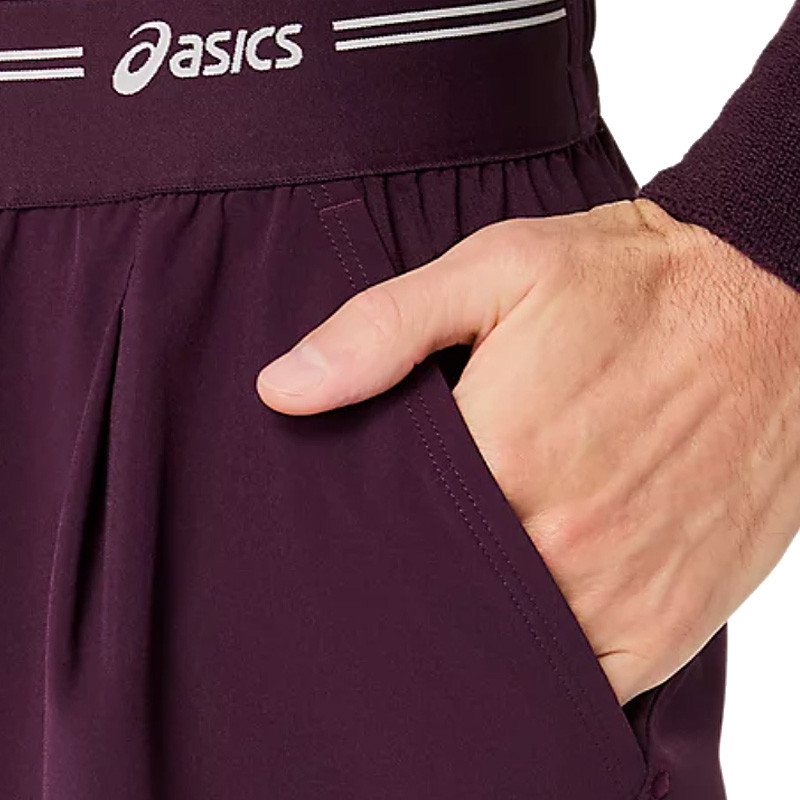 Short de tennis Asics Game 7 bordeaux