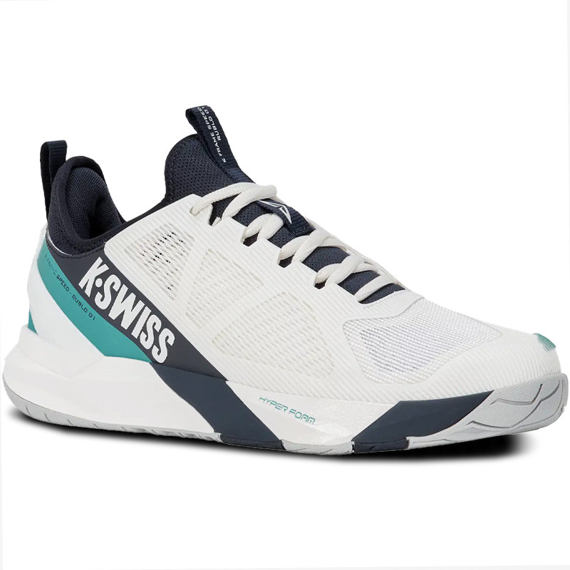 K-Swiss K-Frame Speed Rublo blanc-bleu All Court - Andrey Rublev