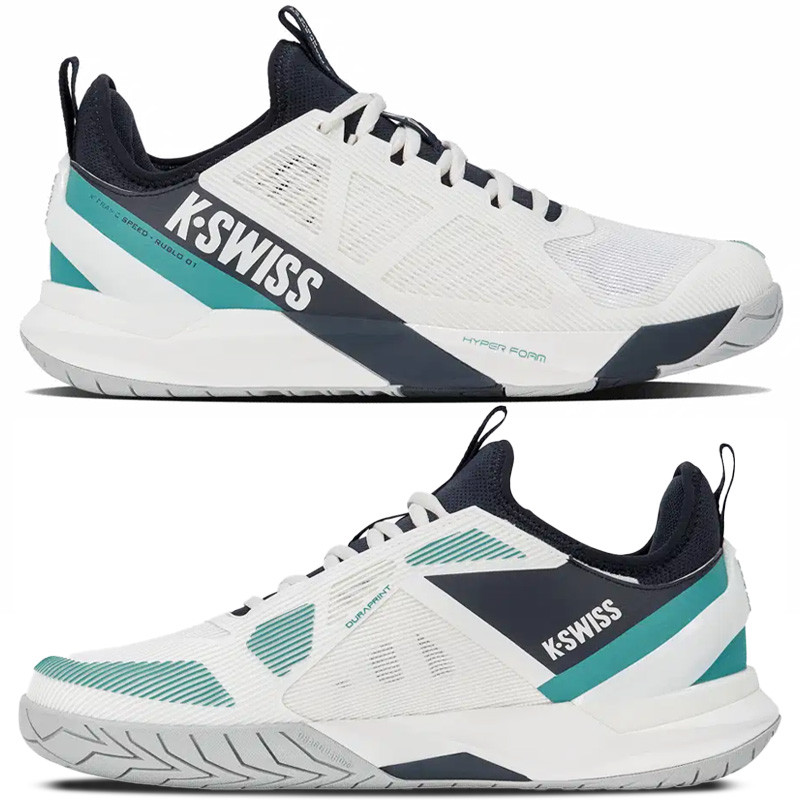 K-Swiss K-Frame Speed Rublo blanc-bleu All Court - Andrey Rublev