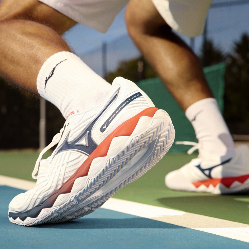Mizuno Enforce Tour 2 AC Blanc/Bleu/Rouge