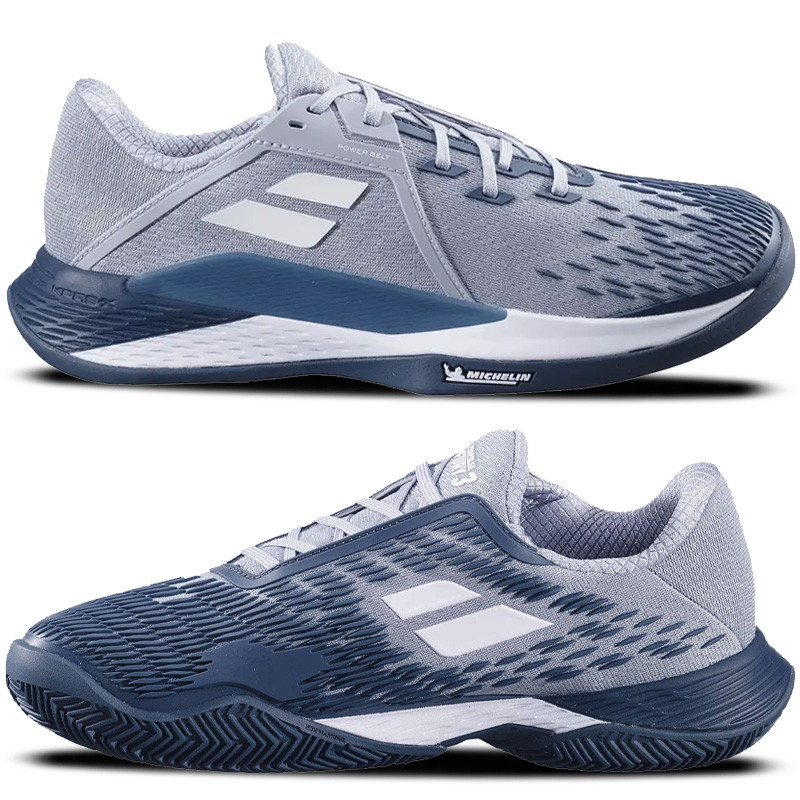 Babolat Propulse Fury 3 Clay gris-bleu