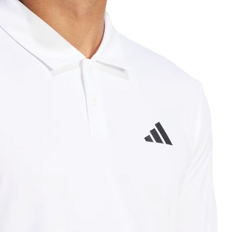 Polo de tennis homme Adidas Club blanc