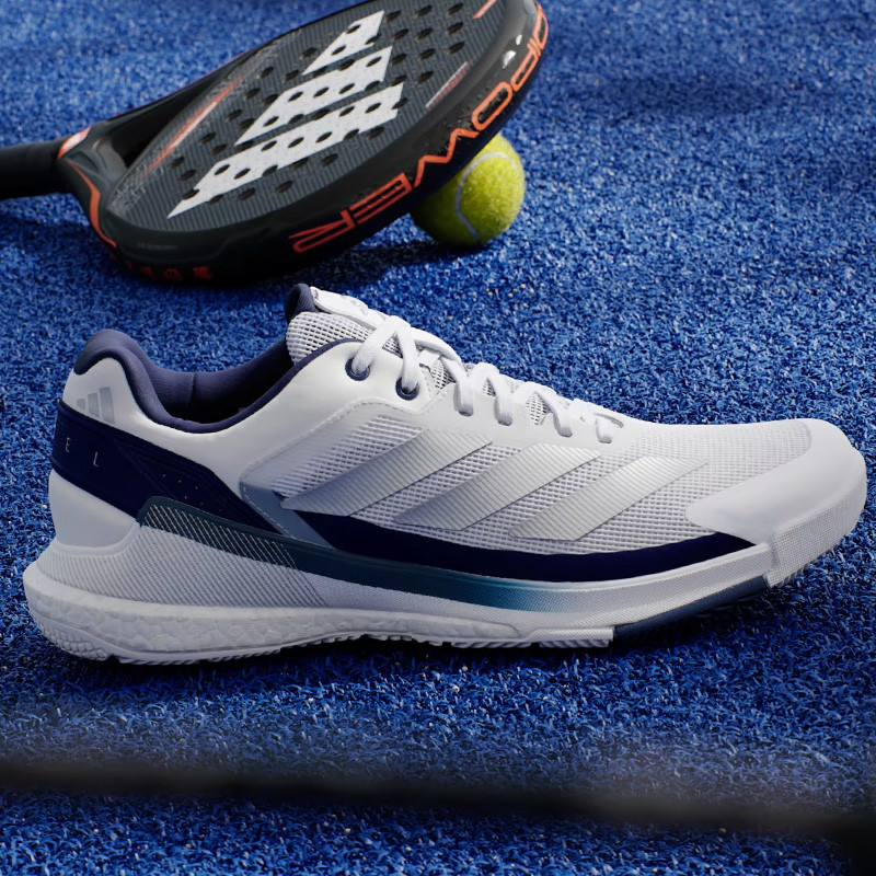 Adidas Crazyquick padel blanc et bleu