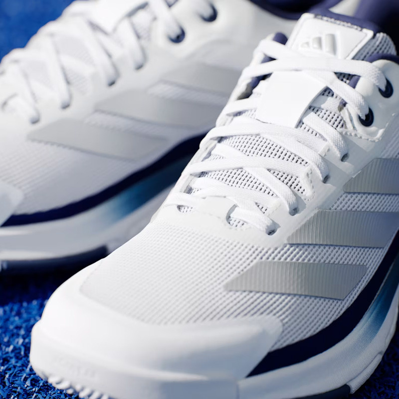 Adidas Crazyquick Boost blanc et bleu