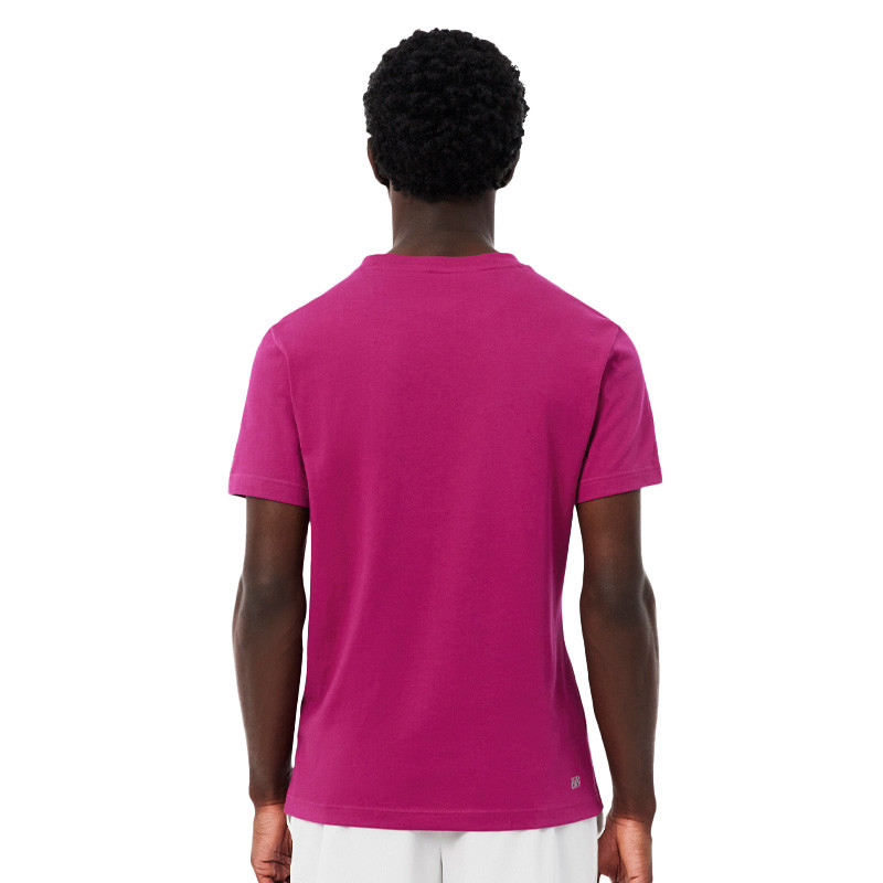T-shirt Lacoste homme Sport Ultra Dry logo XXL - Coloris Fuchsia