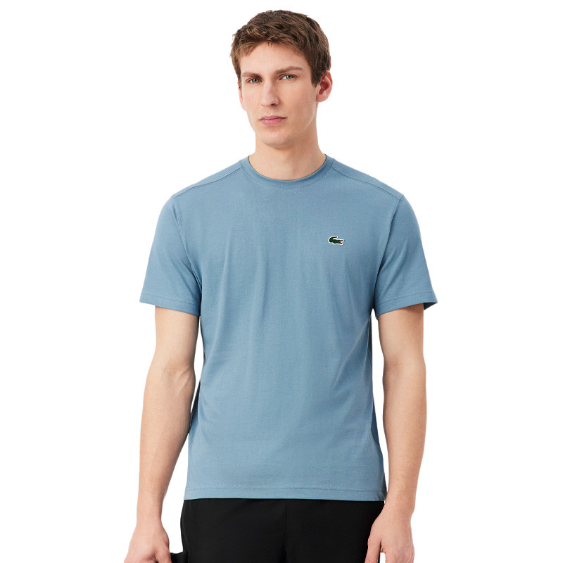 T-shirt Lacoste Sport coton Ultra Dry homme, coloris bleu