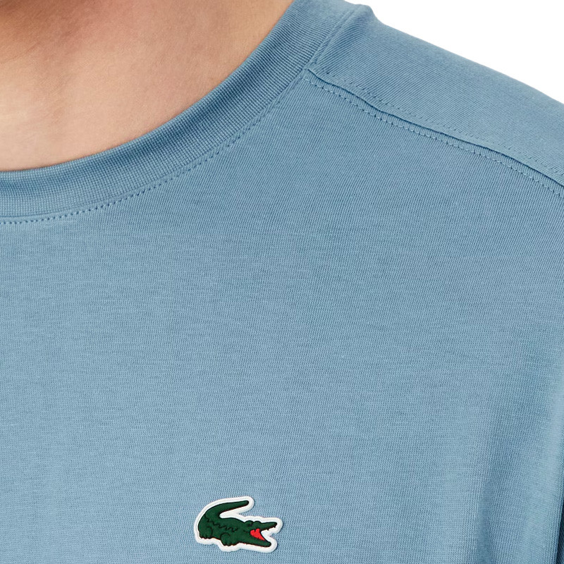 T-shirt Lacoste Sport coton Ultra Dry homme, coloris bleu