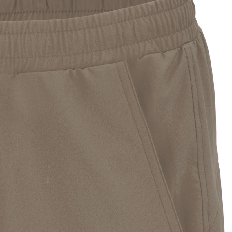 Short de tennis homme Fila Santana, coloris marron