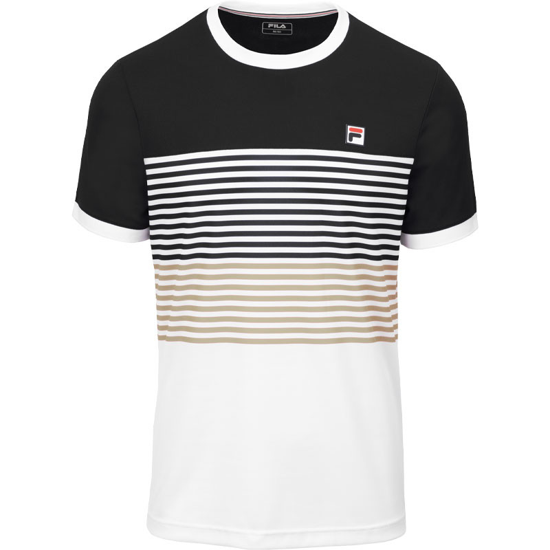 Tee-shirt Fila BB 1983 noir et beige