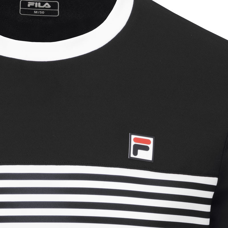 Tee-shirt Fila BB 1983 noir et beige
