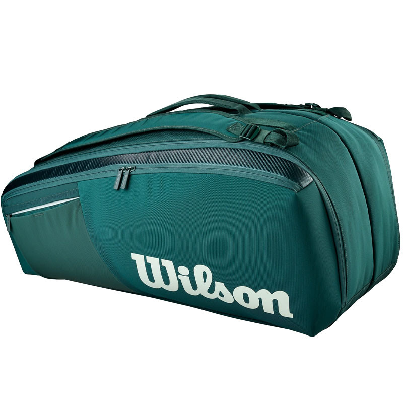 Sac Wilson Blade V10 Super Tour 9 Pack Vert – Sac de tennis 9 raquettes