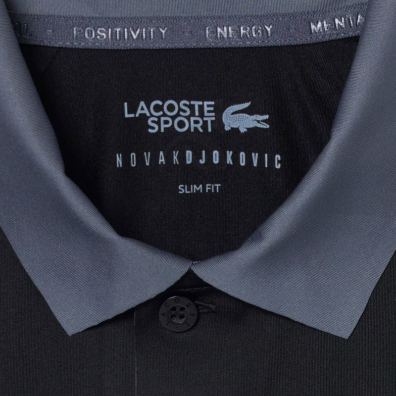 Polo Lacoste x Novak Djokovic US Open Night Session homme noir