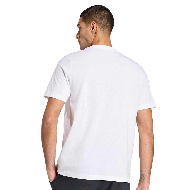 Tee-shirt de tennis Adidas Heritage Tennis Club Climacool blanc-bleu