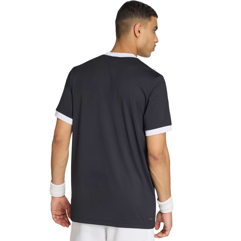 Tee-shirt de Tennis Adidas Heritage Legend Classics noir-blanc