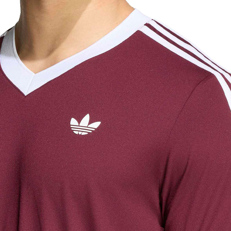 Tee-shirt de Tennis Adidas Heritage Legend Classics bordeaux