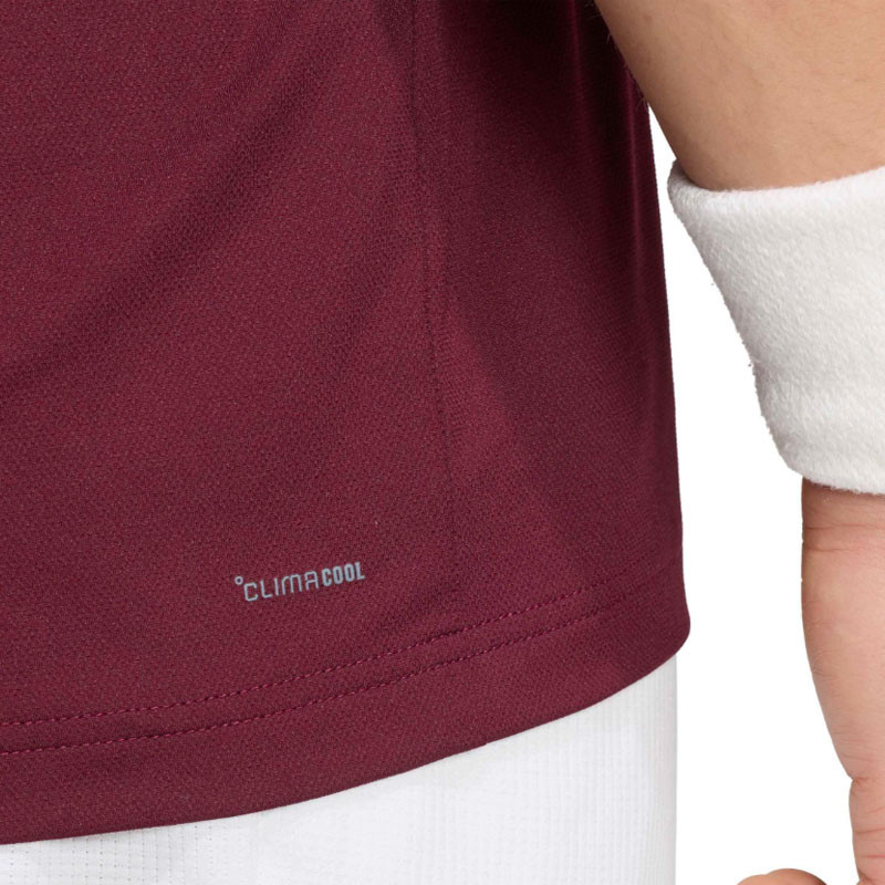 Tee-shirt de Tennis Adidas Heritage Legend Classics bordeaux