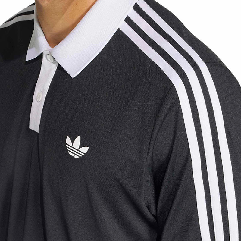 Polo de Tennis Homme Adidas Heritage Legend Classics noir-blanc