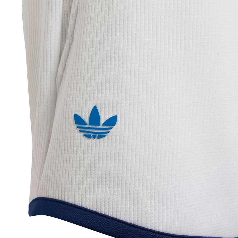 Short de tennis enfant Adidas Climacool Classics junior blanc-bleu