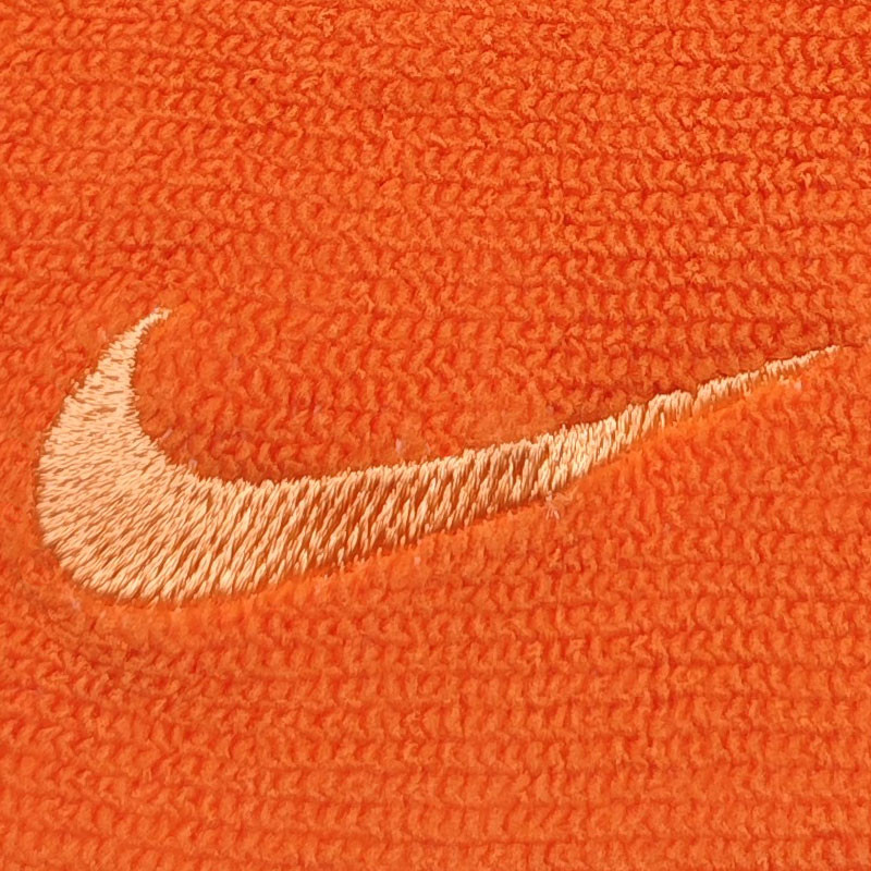 Poignets Éponges Nike Tennis orange, Taille double (Lot de 2)