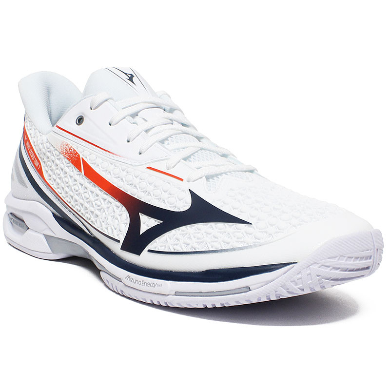 Mizuno Wave Exceed Tour 7 AC Blanc/Bleu/Rouge