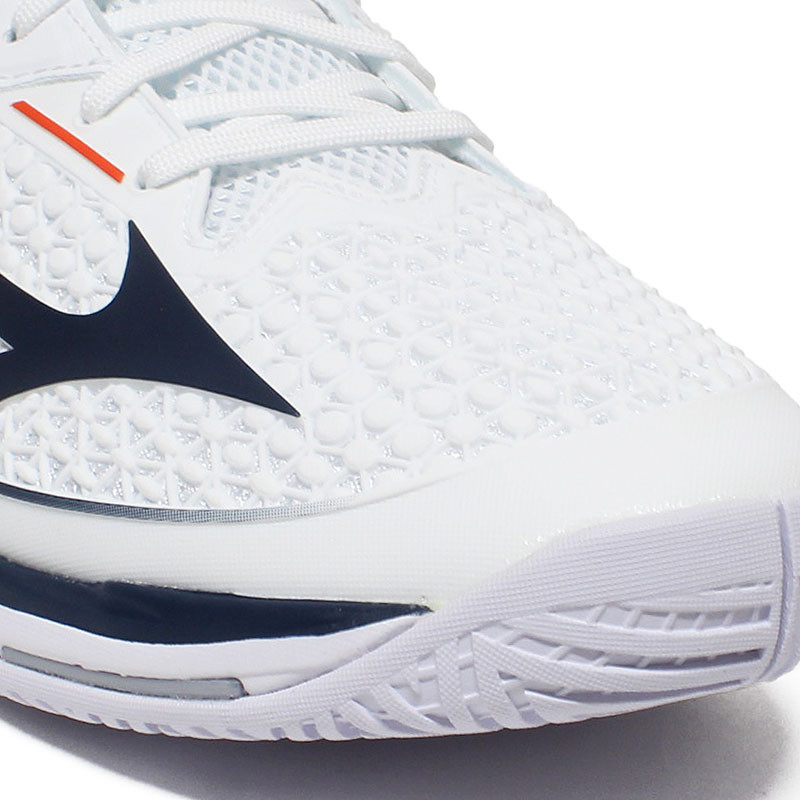 Mizuno Wave Exceed Tour 7 AC Blanc/Bleu/Rouge