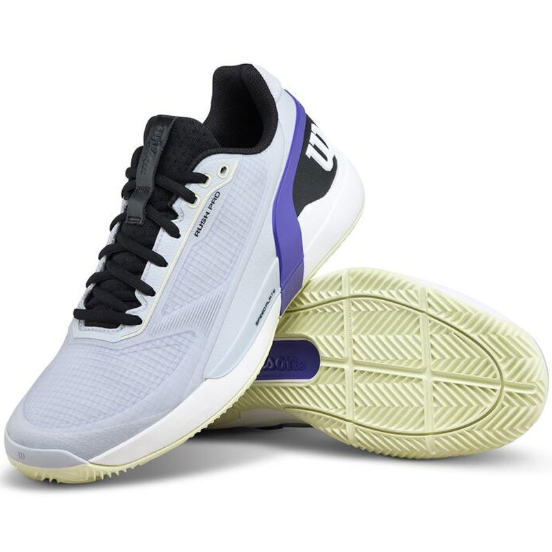Chaussures tennis homme Wilson Rush Pro 5 Clay – Lavande et Violet