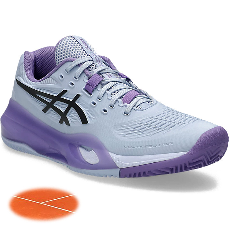 Asics Gel Resolution X Night Energy Clay - Chaussure terre battue femme