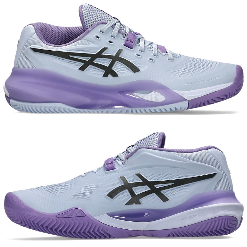 Asics Gel Resolution X Night Energy Clay - Chaussure terre battue femme